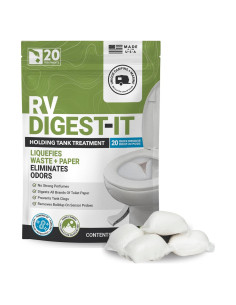 Tratamiento para Inodoro RV Unique Digest-It Classic 20 Cápsulas