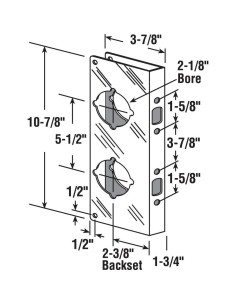 Placa de Refuerzo de Acero Inoxidable Prime-Line U 10539 2