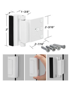 Cerradura de Refuerzo SUCOLE para Puerta Interior 800 lbs 2