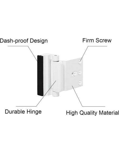 Cerradura de Refuerzo SUCOLE para Puerta Interior 800 lbs