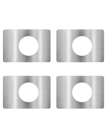 Placas de refuerzo para cerraduras de puerta MOSECYOU 4 pcs
