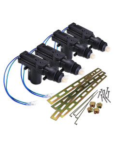 Actuador de Cerradura Eléctrica ZONETECH 4-Pack Alta Potencia