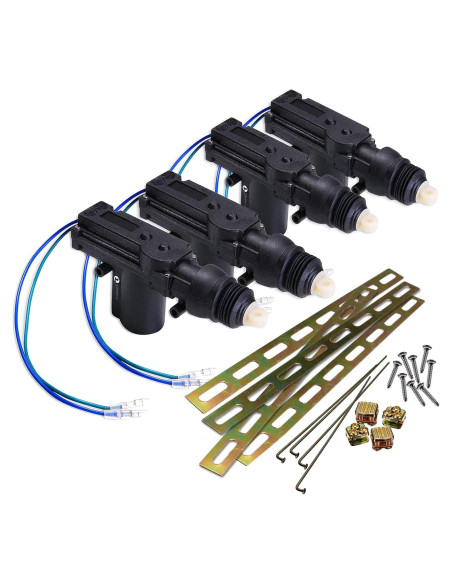 Actuador de Cerradura Eléctrica ZONETECH 4-Pack Alta Potencia