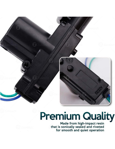 Actuador de Cerradura Eléctrica ZONETECH 4-Pack Alta Potencia