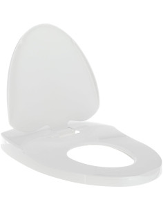 Asiento de Inodoro Familiar Nuby Alargado Blanco - Entrenamiento 2