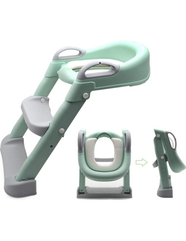 Escalera de Entrenamiento HTTMT Verde con Asiento Ajustable