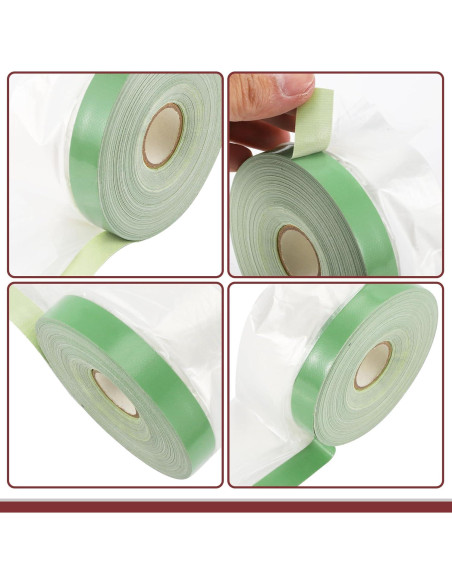 Rollo de Película Plástica de Pintura HEROFFIX 2500x100cm