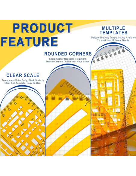 Plantilla Ovalada Grande ZLYY 24.8x15cm Resina K Naranja