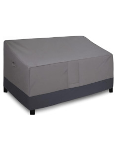 Funda para Sofá de Patio Easy-Going 3 Plazas Gris 93x216x89 cm