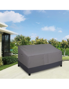 Funda para Sofá de Patio Easy-Going 3 Plazas Gris 93x216x89 cm 2