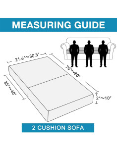 Funda de Cojín para Sofá Flamingo P XL 2 Unidades Beige 2