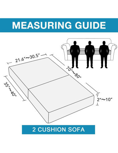 Funda de Cojín para Sofá Flamingo P XL 2 Unidades Beige