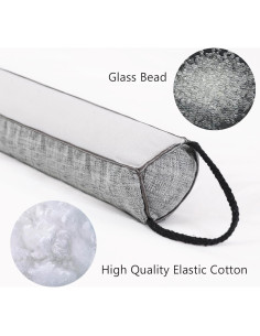 Tapón para Corrientes de Aire Singinglory 76 cm Gris 2