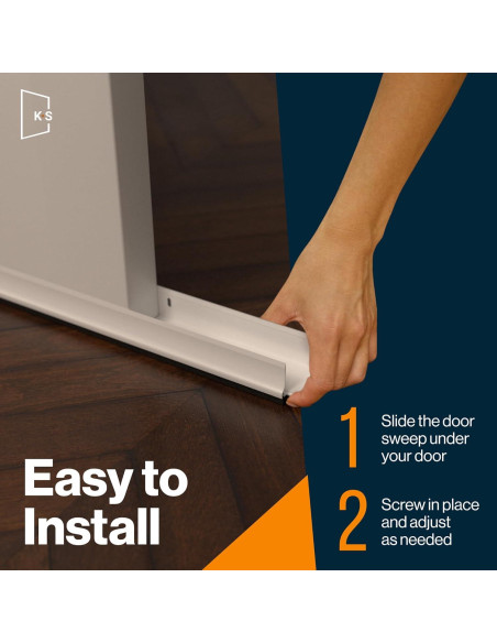 Barrera de Puerta Doble Ajustable KS Hardware 91,44 cm 2 pk