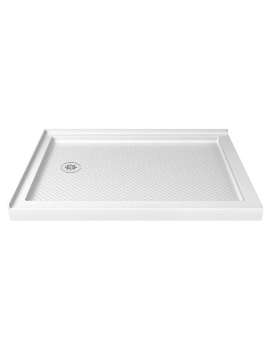 Base de Ducha DreamLine SlimLine 60x36 Drenaje Izquierdo Blanco