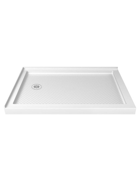 Base de Ducha DreamLine SlimLine 60x36 Drenaje Izquierdo Blanco