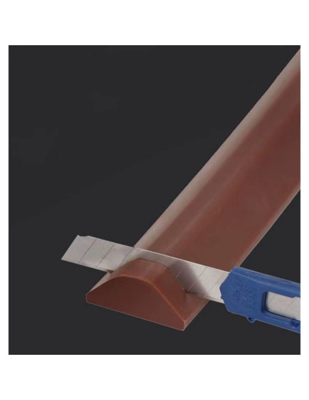 Barrera de Ducha Plegable GenericBrands Silicona Marrón 170 cm