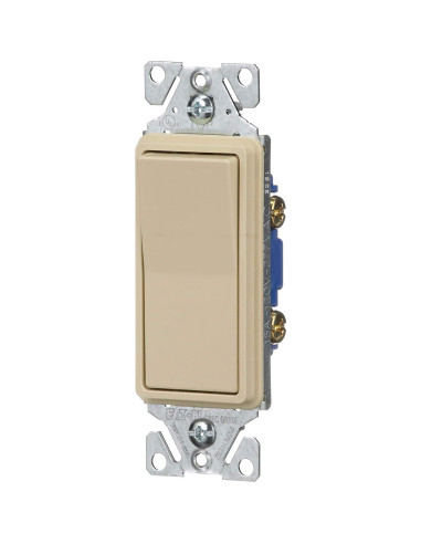 Interruptor Decorativo EATON 7501V-BOX 15A 120V Marfil