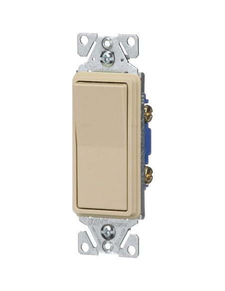 Interruptor Decorativo EATON 7501V-BOX 15A 120V Marfil