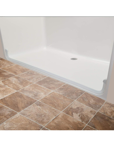 Dique de Ducha Plegable KR Specialties 30,48 m Blanco