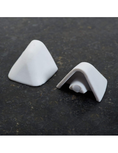 Dique de Ducha Plegable KR Specialties 30,48 m Blanco