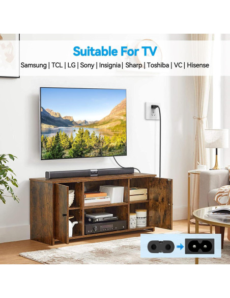 Cable de Alimentación 1.52m para Altavoz Tribit StormBox Blast