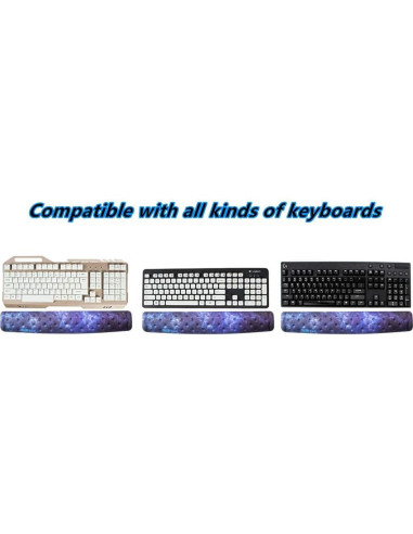 Soporte de Muñeca Ergonómico BRILA Nebula 43.94x7.62cm