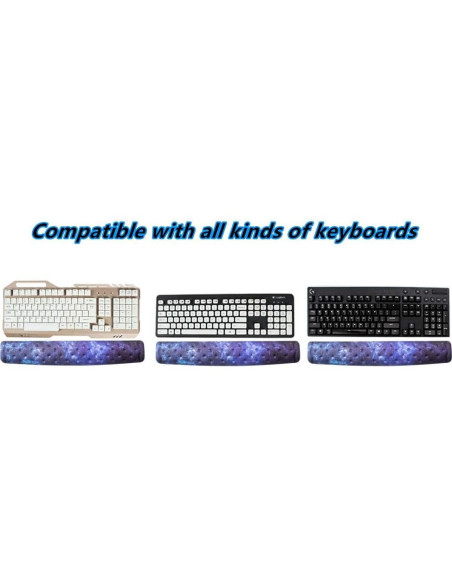 Soporte de Muñeca Ergonómico BRILA Nebula 43.94x7.62cm