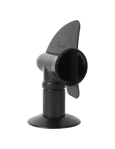 Cubierta de Ventilación Rotativa TonGass para RV - Negra