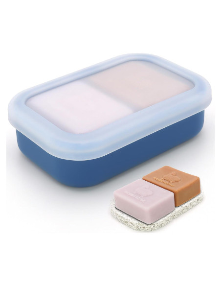 Estuche de Jabón de Viaje AIDIMMING Antifugas 14.9x9.9cm