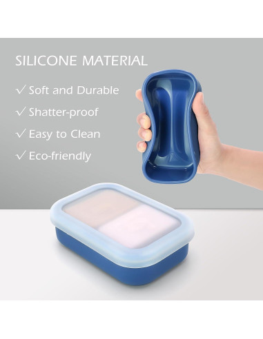 Estuche de Jabón de Viaje AIDIMMING Antifugas 14.9x9.9cm