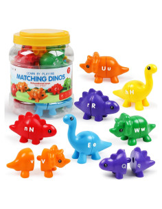 Juego Educativo Dinosaurios Alfabeto TSYAN 13 Piezas 3-6 Años