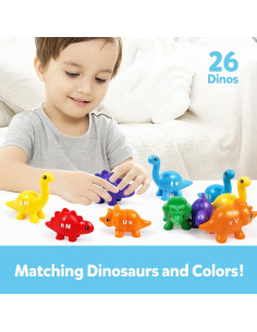 Juego Educativo Dinosaurios Alfabeto TSYAN 13 Piezas 3-6 Años 2