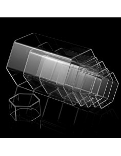 Soportes de Exhibición de Joyería Hexagonales Jetec 6 Pzas 2