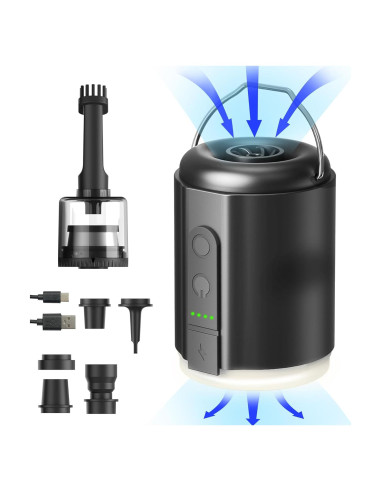 Bomba de Aire Portátil Origem 5.2KPa Recargable con Luz