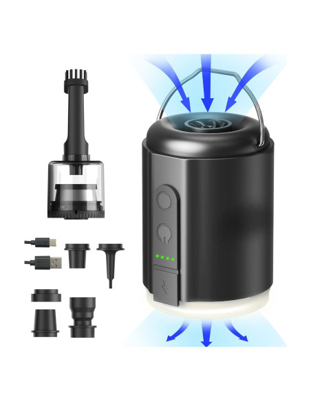 Bomba de Aire Portátil Origem 5.2KPa Recargable con Luz