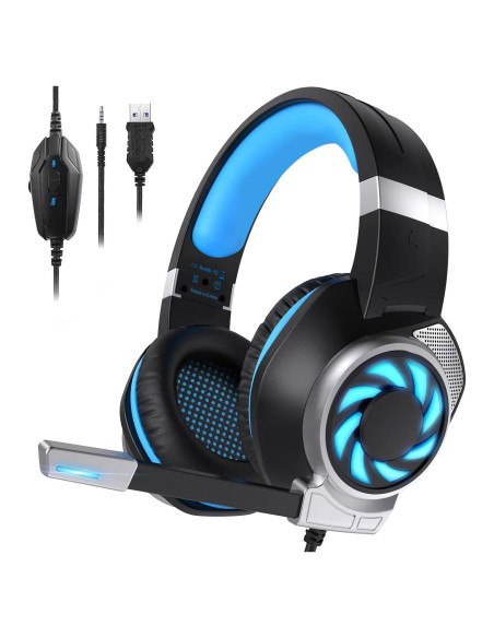 Auriculares Gaming Red Horse BUTFULAKE 3.5mm Azul