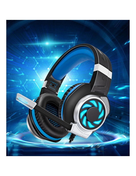 Auriculares Gaming Red Horse BUTFULAKE 3.5mm Azul