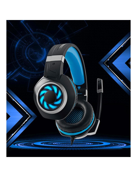 Auriculares Gaming Red Horse BUTFULAKE 3.5mm Azul