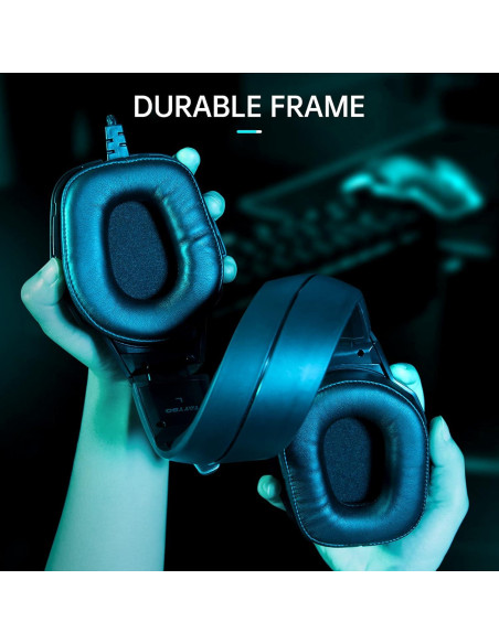 Auriculares Gaming Foyose XW2 USB Sonido Surround 7.1