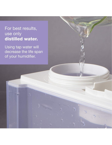 Humidificador Lasko UH300 4.9L Vapor Frío y Caliente