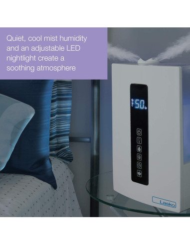 Humidificador Lasko UH300 4.9L Vapor Frío y Caliente
