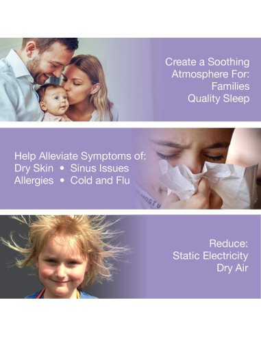 Humidificador Lasko UH300 4.9L Vapor Frío y Caliente