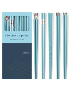 Palillos Reutilizables Glamfields de Fibra de Vidrio 24,3 cm