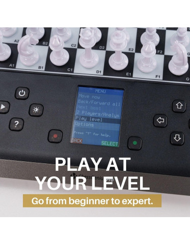 Juego de Ajedrez Electrónico Millennium ChessGenius - 1-2 Jugadores - Piezas Magnéticas