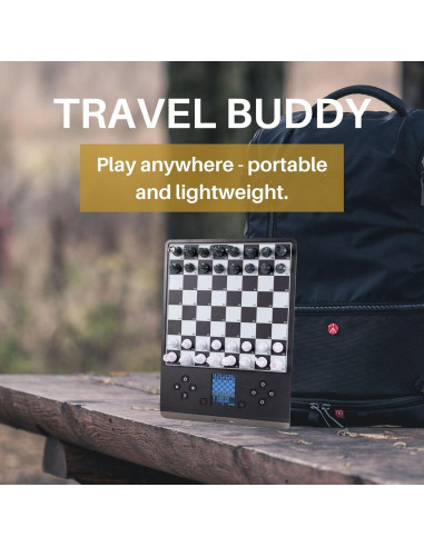 Juego de Ajedrez Electrónico Millennium ChessGenius - 1-2 Jugadores - Piezas Magnéticas