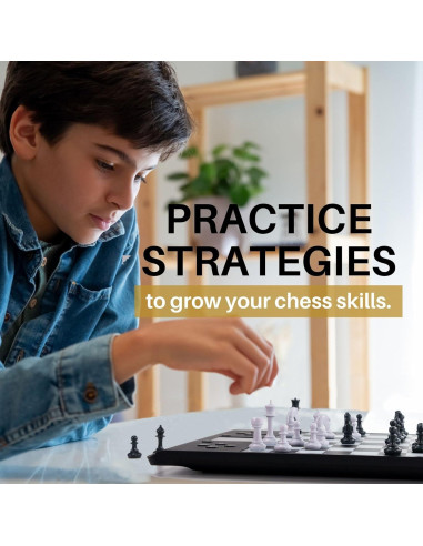 Juego de Ajedrez Electrónico Millennium ChessGenius - 1-2 Jugadores - Piezas Magnéticas