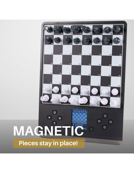Juego de Ajedrez Electrónico Millennium ChessGenius - 1-2 Jugadores - Piezas Magnéticas