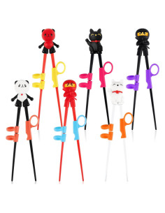 Palillos de Entrenamiento Nuanchu 6 Pares para Niños y Adultos