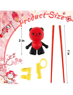 Palillos de Entrenamiento Nuanchu 6 Pares para Niños y Adultos 2